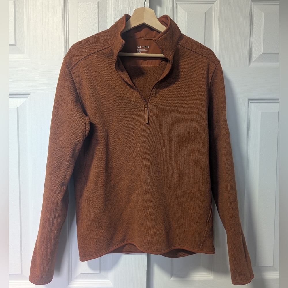 Arcteryx Cover 1/2 Zip Medium Orange